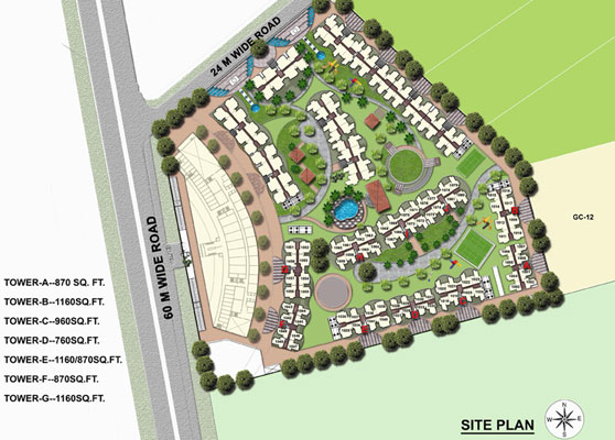 16th Avenue Layout Plan